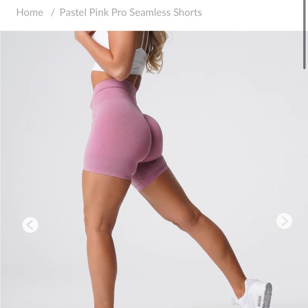 NVGTN Pro Shorts Pastel Pink